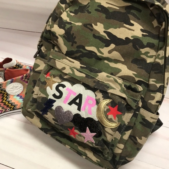 Circus By Sam Edelman Avery camouflage Backpack